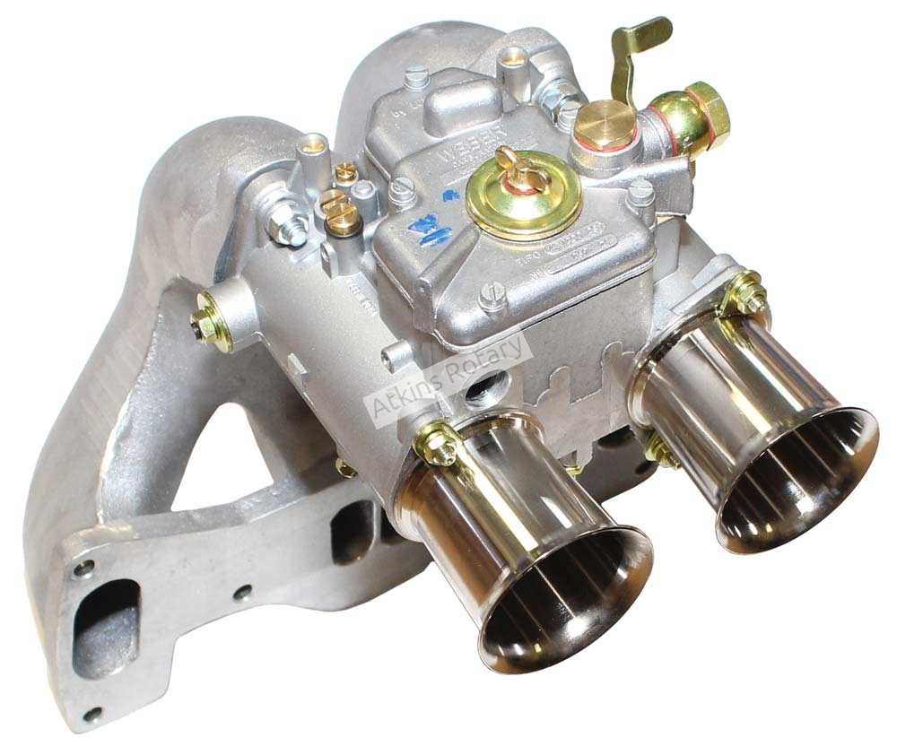 86-91 Rx7 Wrap Over Intake Manifold & Weber 45 DCOE Carburetor Kit (ARE705K45)