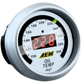AEM Oil Temperature Gauge (30-4402)