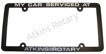 Atkins Rotary License Plate Frame (ARE-License)