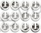 86-95 Rx7 13B 2mm Solid Corner Seal Set (ARE88)