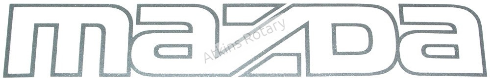 86-92 Rx7 Front Mazda Logo Decal (FB01-51-711)