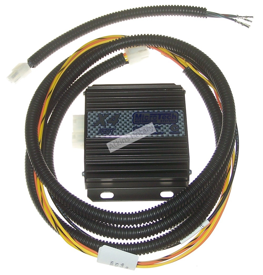 Microtech X4 Ignitor Box & Wiring Loom (MT-X4IGBT+Loom)