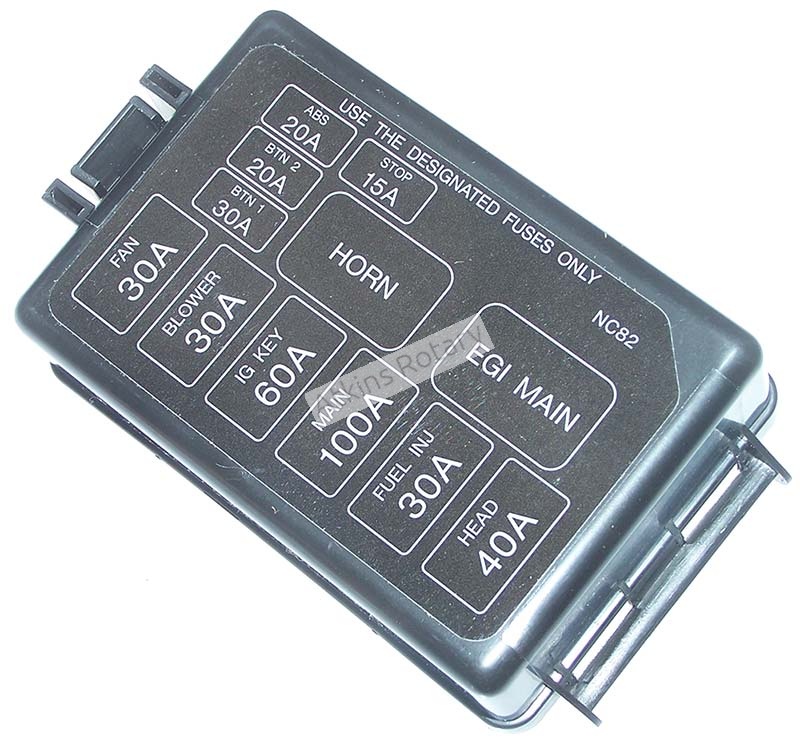 9903 Miata Engine Bay Fuse Box Cover (NC8266762)