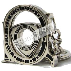 Spinning Nickel Rotor & Housing Key Chain (ARE8205-N)