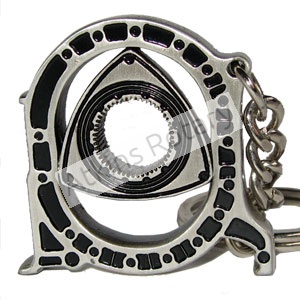 Satin Rotor Housing Key Chain (ARE8204-S)