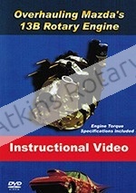 Mazda Rotary Instructional Rebuild DVD (ARE56)